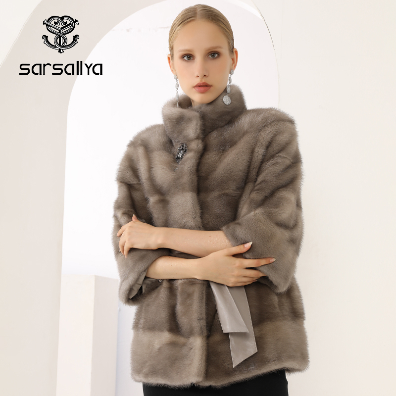 Winter Women Mink Coat With Belt Real Mink Fur Jackets Ladies Natural Mink Coat Solid Female Warm Clothes Slim New Arrival 201207, Brown coat
Winter Women Mink Coat With Belt Real Mink Fur Jackets Ladies Natural Mink Coat Solid Female Warm Clothes Slim New Arrival 201207, Brown coat