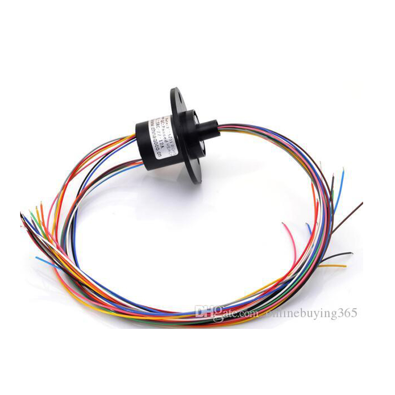 SRC-22-12A Capsule Slip Ring 12 Channel 18 Channel 2A Electric Collector Rings 360 Degree Infinite Rotation Sliprings
SRC-22-12A Capsule Slip Ring 12 Channel 18 Channel 2A Electric Collector Rings 360 Degree Infinite Rotation Sliprings