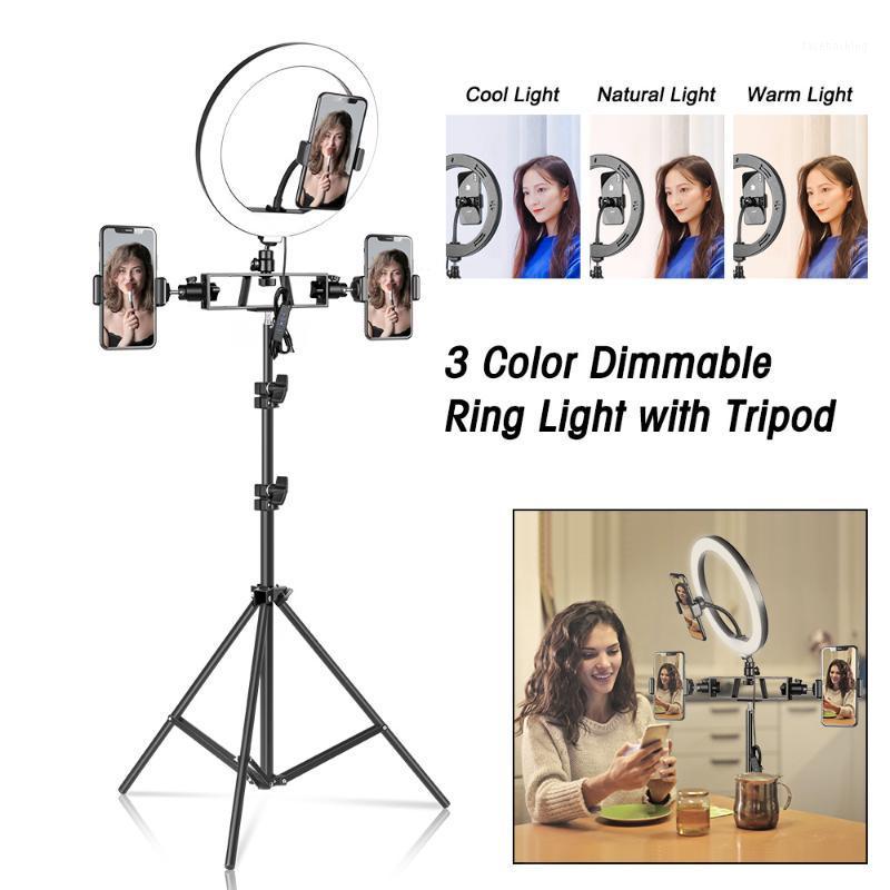10" LED Ring Light Photographic Selfie Ring Light with Tripod For Smart Phone Youtube Makeup Video Studio Tripod Lamp1
10" LED Ring Light Photographic Selfie Ring Light with Tripod For Smart Phone Youtube Makeup Video Studio Tripod Lamp1
