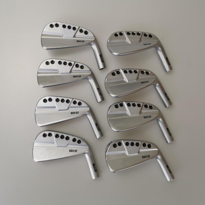 

Complete Set Of Clubs OEM 0311ST Golf Irons Sliver Forged Iron 4-9W A 8 Pieces R / S Send Headcover Free Shiping