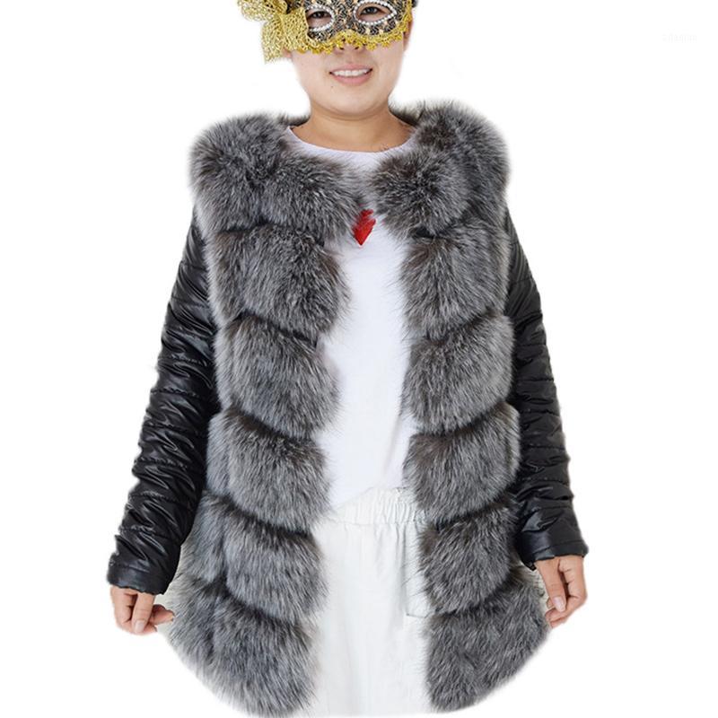 2020 Winter Thick Warm Faux Fur Jacket Women Fashion Removable Sleeve Fur Coat Women Casual Winter Overcoat Female LJLS1491, Black 70 cm
2020 Winter Thick Warm Faux Fur Jacket Women Fashion Removable Sleeve Fur Coat Women Casual Winter Overcoat Female LJLS1491, Black 70 cm