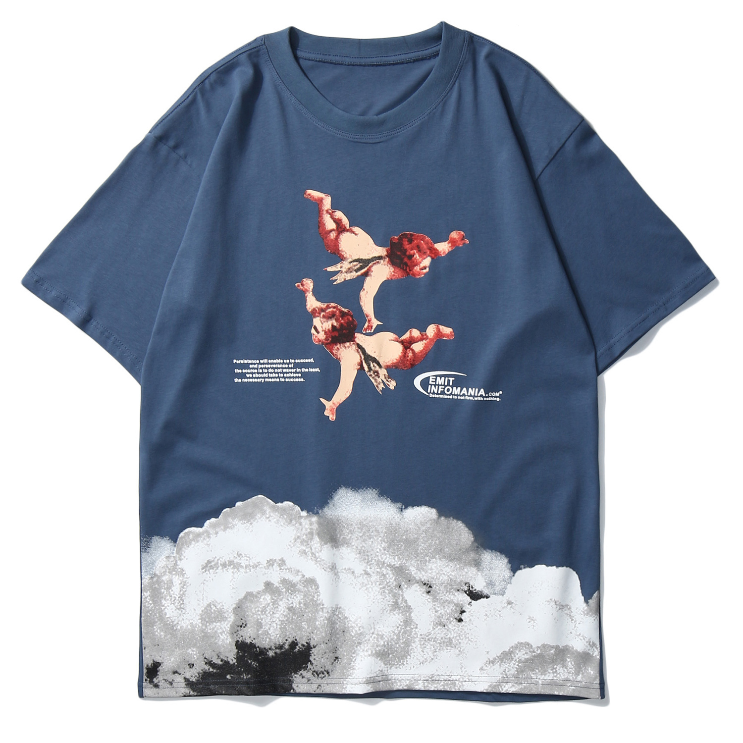 New 2021 Summer Harajuku Angel Print T-shirt Men Japanese Hip Hop Streetwear t Shirts Cotton Loose Short Sleeve Top Tee High Street 0bjy, Black
New 2021 Summer Harajuku Angel Print T-shirt Men Japanese Hip Hop Streetwear t Shirts Cotton Loose Short Sleeve Top Tee High Street 0bjy, Black