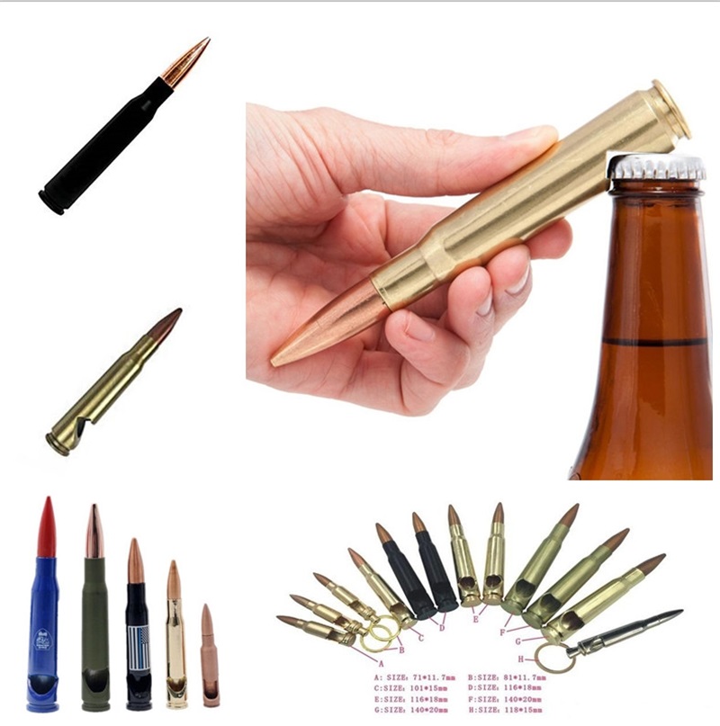 More size creative bullet opener Shell case shaped bottle opener Great party business gift Can laser customize ZZC3890
More size creative bullet opener Shell case shaped bottle opener Great party business gift Can laser customize ZZC3890
