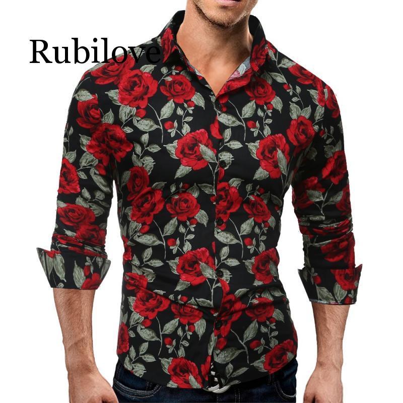 Men's Long Sleeve Casual Shirt Fashion Rose Flower 3D Print Floral Shirt Turn-down Collar Slim Fit Mens Clothing, Color 6
Men's Long Sleeve Casual Shirt Fashion Rose Flower 3D Print Floral Shirt Turn-down Collar Slim Fit Mens Clothing, Color 6