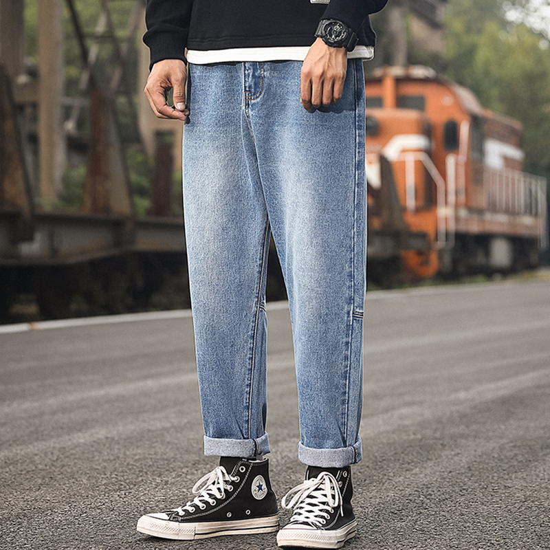 2021 New Autumn Winter Men's Hip Hop Stretch Baggy Trendy Denim Trouers Lnq0, Usa size l8038 2
2021 New Autumn Winter Men's Hip Hop Stretch Baggy Trendy Denim Trouers Lnq0, Usa size l8038 2
