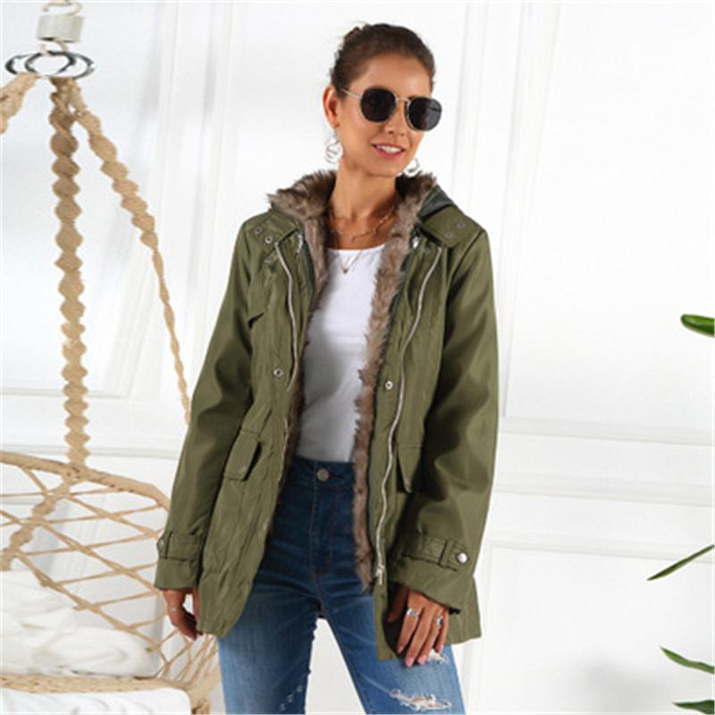 Ladies Padded Jacket Fashion Trend Long Sleeve Thicken Zipper Button Hooded Outerwear Designer Female Winter Casual Loose Mid-length Coats, White
Ladies Padded Jacket Fashion Trend Long Sleeve Thicken Zipper Button Hooded Outerwear Designer Female Winter Casual Loose Mid-length Coats, White