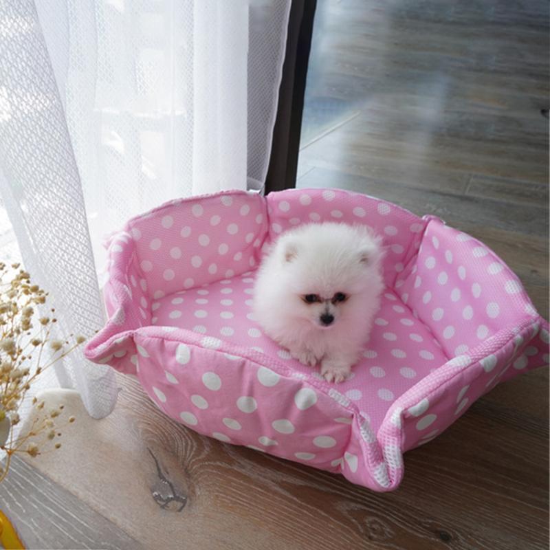 Breathable Dog Polka Dot Kennel Washable Dual-use Rest Mat Cute Puppy Kitten Pet Sleeping Bed Unique Cat Nest Pink Pet Supplies
Breathable Dog Polka Dot Kennel Washable Dual-use Rest Mat Cute Puppy Kitten Pet Sleeping Bed Unique Cat Nest Pink Pet Supplies