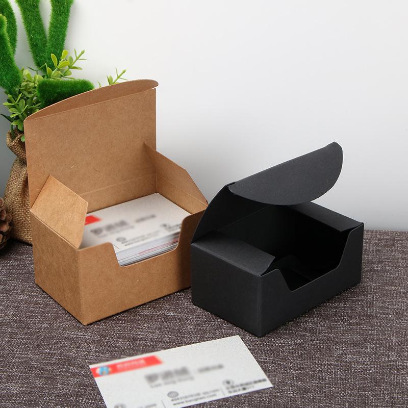 300pcs/lot Black Brown Kraft Paper Box, Gift kraft Business Card Packaging Box 93*57*40mm
300pcs/lot Black Brown Kraft Paper Box, Gift kraft Business Card Packaging Box 93*57*40mm