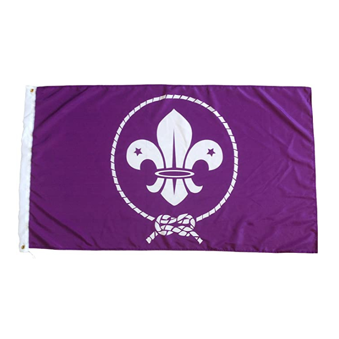 World Crest Scout Flags 3' x 5'ft 100D Indoor Outdoor Polyester High Quality With Brass Grommets
World Crest Scout Flags 3' x 5'ft 100D Indoor Outdoor Polyester High Quality With Brass Grommets