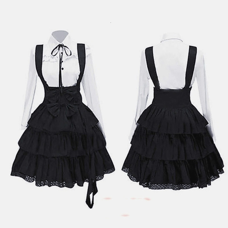 2021 New Classic Female Lolita Inspired Vintage Cosplay Anime Girl Black Manga Long-sleeve Knee Dress Plus Size Shirt Y1OV
2021 New Classic Female Lolita Inspired Vintage Cosplay Anime Girl Black Manga Long-sleeve Knee Dress Plus Size Shirt Y1OV