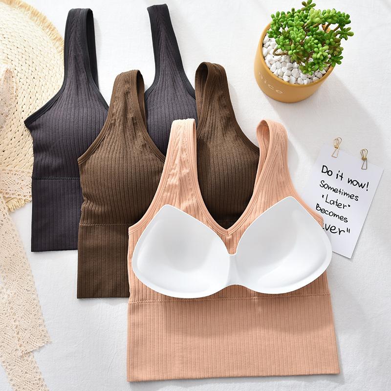 Yoga Tops Running Wear Workout Gym Bra For Women Solid Underwear Fitness Sportswear Sports Vest Breathable Quick Dry
Yoga Tops Running Wear Workout Gym Bra For Women Solid Underwear Fitness Sportswear Sports Vest Breathable Quick Dry