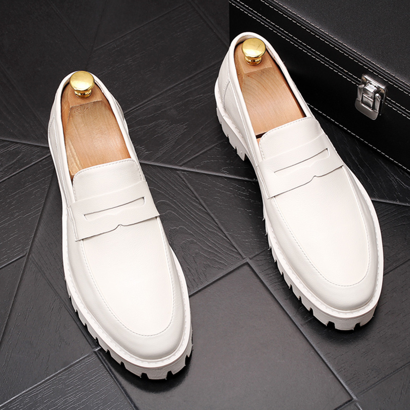 Design of New Casual Men Wedding Dress Leather Sliding on Shoe Slacker Black White Moccasins Male Zapatos Shoes Eunk
Design of New Casual Men Wedding Dress Leather Sliding on Shoe Slacker Black White Moccasins Male Zapatos Shoes Eunk