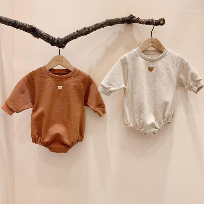 Newborn Baby Clothes Bear Print Bodysuit Boys Girls Long Sleeve Jumpsuit Cotton Baby Girl Clothing1, Brown
Newborn Baby Clothes Bear Print Bodysuit Boys Girls Long Sleeve Jumpsuit Cotton Baby Girl Clothing1, Brown