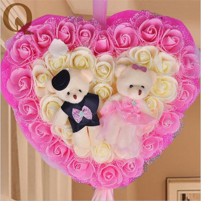 Hot Sale Flowers Wreaths Wedding Decoration Flowers Foam Roses Heart Shape Decorative Flower DIY Bear Room Wedding Supplies, Pink
Hot Sale Flowers Wreaths Wedding Decoration Flowers Foam Roses Heart Shape Decorative Flower DIY Bear Room Wedding Supplies, Pink
