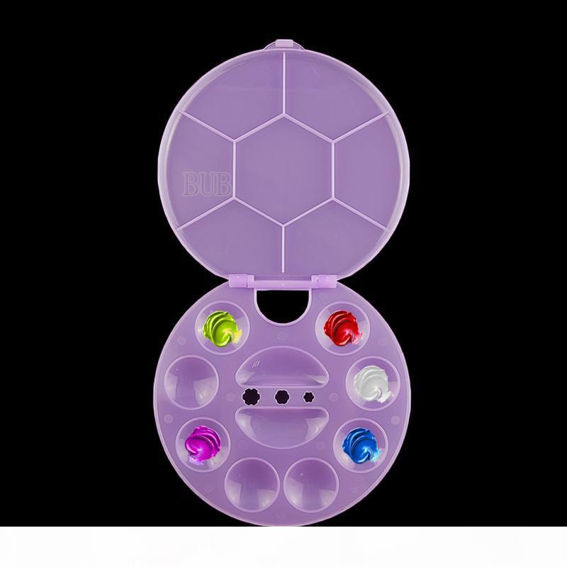 1 PC Plastic Palette Art Paint Drawing Tray Flap Cover Disc Double Tray Polish Palette Dish for Mixing Colors Manicure Art Tools
1 PC Plastic Palette Art Paint Drawing Tray Flap Cover Disc Double Tray Polish Palette Dish for Mixing Colors Manicure Art Tools