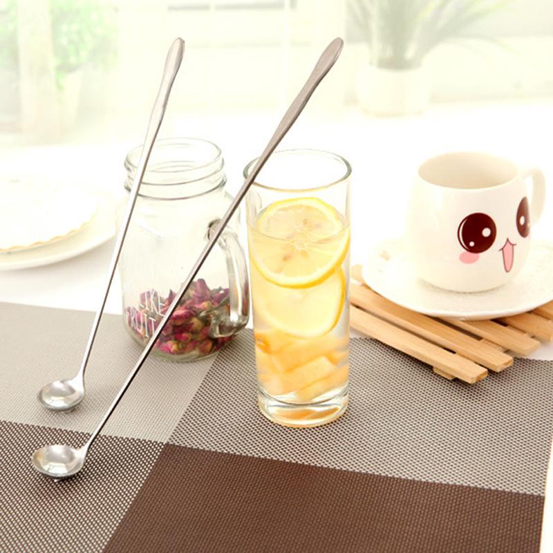 Stainless Steel Long Handle Stir Spoon Ice Cream Coffee Cocktail Teaspoons Soup Drink Honey Dessert Spoons
Stainless Steel Long Handle Stir Spoon Ice Cream Coffee Cocktail Teaspoons Soup Drink Honey Dessert Spoons