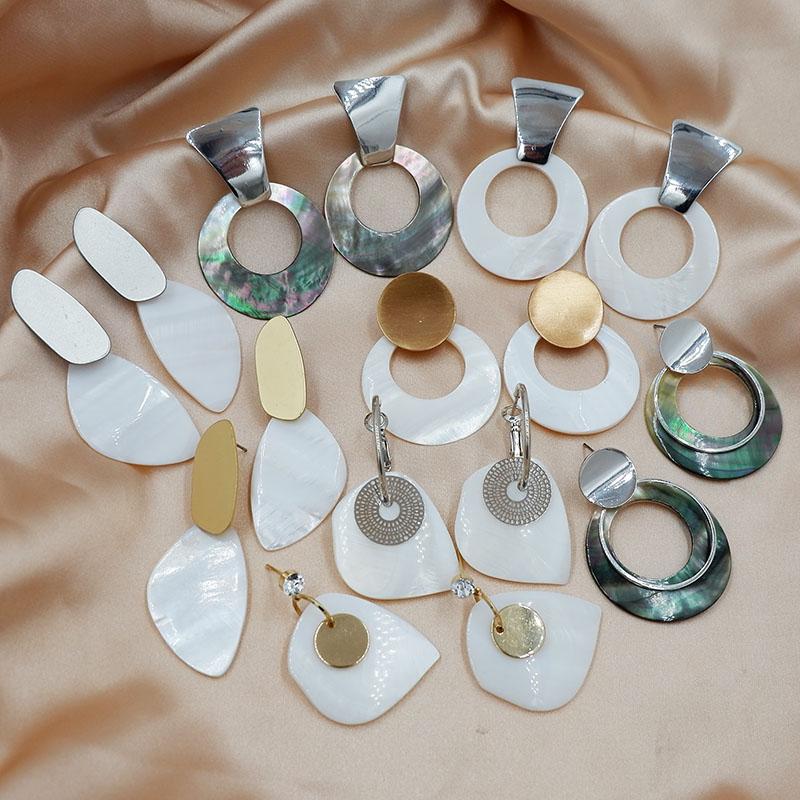 Sea Shell Earrings For Women Fashion Jewelry Round Drop Big Earrings Irregular Statement For Party Gift Jewelry
Sea Shell Earrings For Women Fashion Jewelry Round Drop Big Earrings Irregular Statement For Party Gift Jewelry