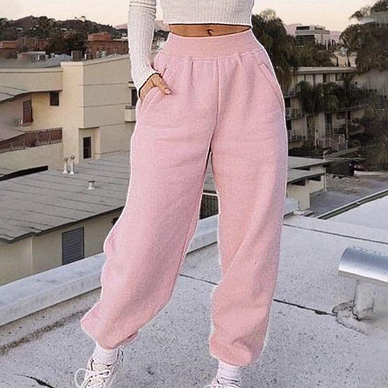 Women Sports Pants Solid Color Women' Joggers Loose Harem Pants Home Wear Autumn Pink Trousers Running Sweatpants, Jeans
Women Sports Pants Solid Color Women' Joggers Loose Harem Pants Home Wear Autumn Pink Trousers Running Sweatpants, Jeans