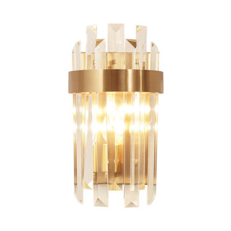 Single Light LED Wall Sconces Lighting AC90-260V Bedroom Gold Crystal Wall Lamp
Single Light LED Wall Sconces Lighting AC90-260V Bedroom Gold Crystal Wall Lamp