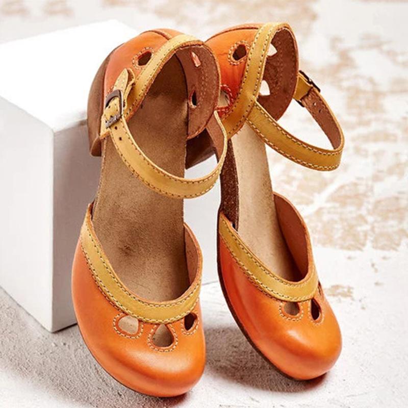 Women Retro Sandals Woman Causal Ankle Buckle Straps Howllow Out Ladies Pumps Vintage Shoes Female Summer Plus Size35-43, Blue
Women Retro Sandals Woman Causal Ankle Buckle Straps Howllow Out Ladies Pumps Vintage Shoes Female Summer Plus Size35-43, Blue