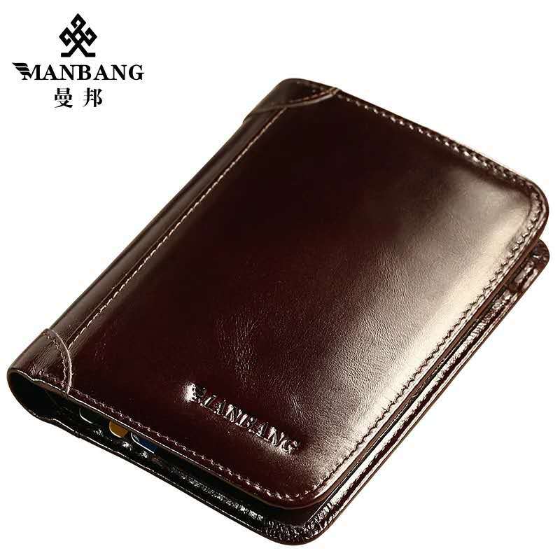 Manbang Classic Style Genuine Leather Wallets Short Male Purse Card Holder Wallet Men Fashion High Quality Gift 199, 02lightcoffee199
Manbang Classic Style Genuine Leather Wallets Short Male Purse Card Holder Wallet Men Fashion High Quality Gift 199, 02lightcoffee199