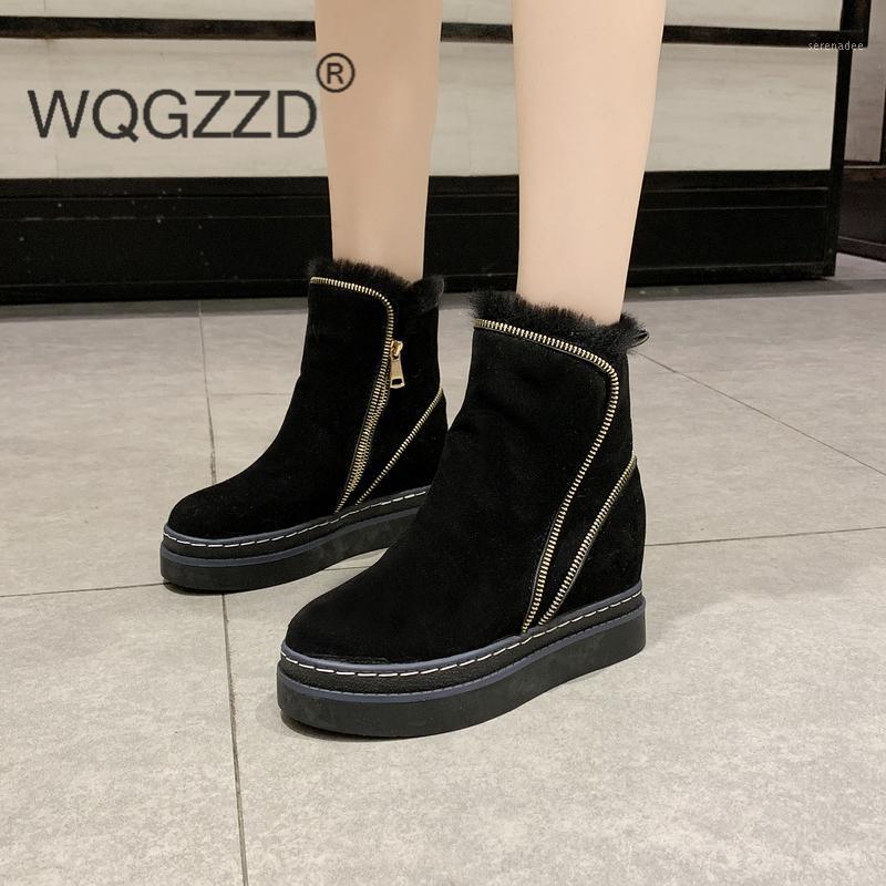 Snow Boots Women's Boots Platform Women Keep Warm Zipper Winter Ladies Shoes Botas Mujer1, Black
Snow Boots Women's Boots Platform Women Keep Warm Zipper Winter Ladies Shoes Botas Mujer1, Black