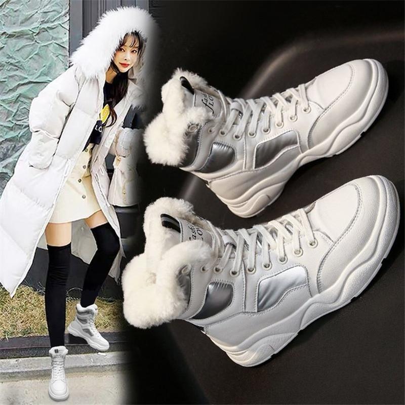 New Women Winter Platform Sneakers High-top Students Chunky Casual Shoes Thick Plush Warm Faux Suede Wedge Dad Shoes Botas Mujer, Beige
New Women Winter Platform Sneakers High-top Students Chunky Casual Shoes Thick Plush Warm Faux Suede Wedge Dad Shoes Botas Mujer, Beige