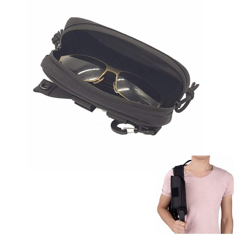 Tactical Glasses Bag Multi-functional Camouflage Glasses Case Outdoor Cycling Molle Small Clutch bag Waterproof Pouch, Blue color
Tactical Glasses Bag Multi-functional Camouflage Glasses Case Outdoor Cycling Molle Small Clutch bag Waterproof Pouch, Blue color