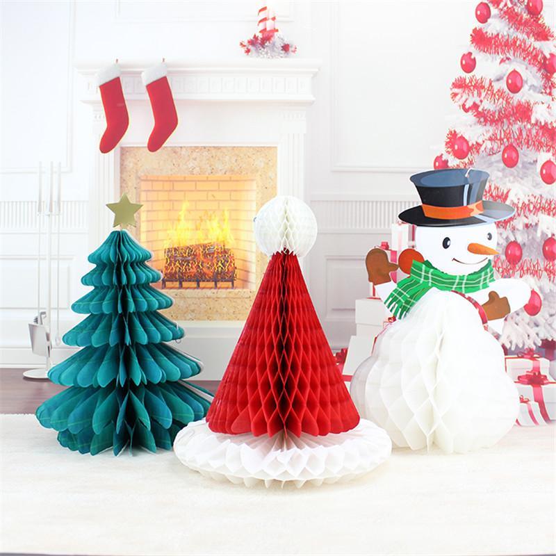 1Pc Christmas Tree Hat Snowman Paper Honeycomb Ball Christmas Party DIY Decorations Xmas Pendant Drop Ornaments Supplies1
1Pc Christmas Tree Hat Snowman Paper Honeycomb Ball Christmas Party DIY Decorations Xmas Pendant Drop Ornaments Supplies1