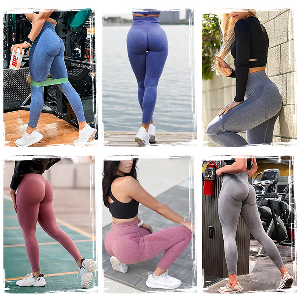 KIWI RATA Sexy Leggings for Women High Waisted Yoga Pants Full Length Seamless Workout Leggings for Fittness Sports Yoga Legging 201202