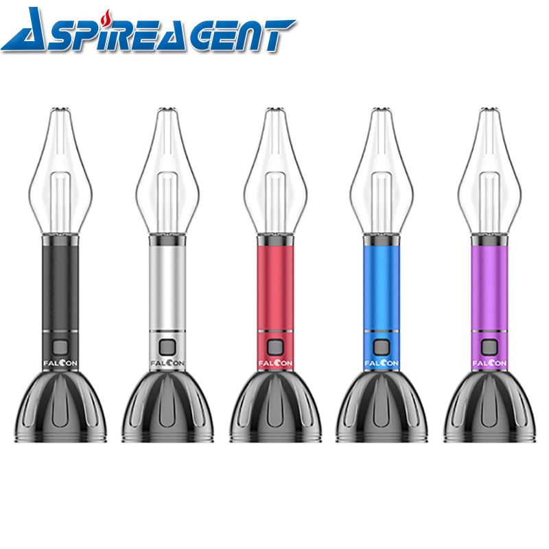 Yocan Falcon 6 in 1 Vaporizer Kit 1000mAh Compatible with XTAL Tip / QTC / Pancake Coil for Concentrates & Dry Herbs Vaping with 3 Voltage
Yocan Falcon 6 in 1 Vaporizer Kit 1000mAh Compatible with XTAL Tip / QTC / Pancake Coil for Concentrates & Dry Herbs Vaping with 3 Voltage
