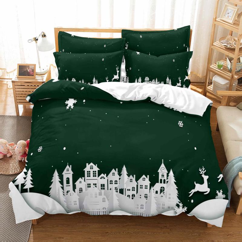 3D Christmas Design Comforter Case Duvet Quilt Cover with Pillowcase Bedding Set King Queen Double sizes Home Decor
3D Christmas Design Comforter Case Duvet Quilt Cover with Pillowcase Bedding Set King Queen Double sizes Home Decor