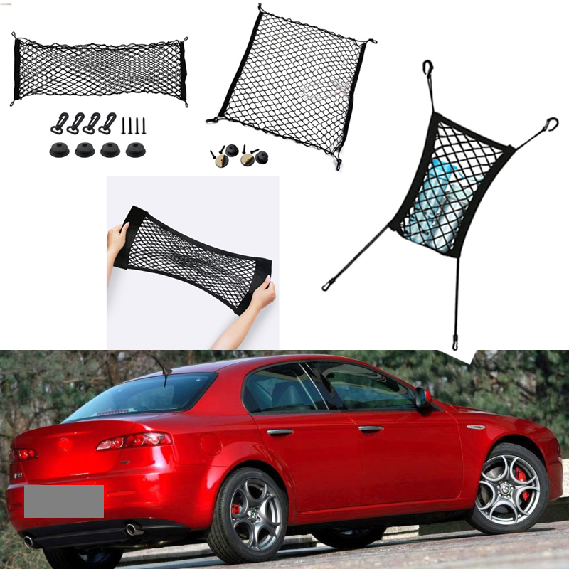 For Alfa Romeo ALFA 159 Car Auto Black Rear Trunk Cargo Baggage Organizer Storage Nylon Plain Vertical Seat Net
For Alfa Romeo ALFA 159 Car Auto Black Rear Trunk Cargo Baggage Organizer Storage Nylon Plain Vertical Seat Net