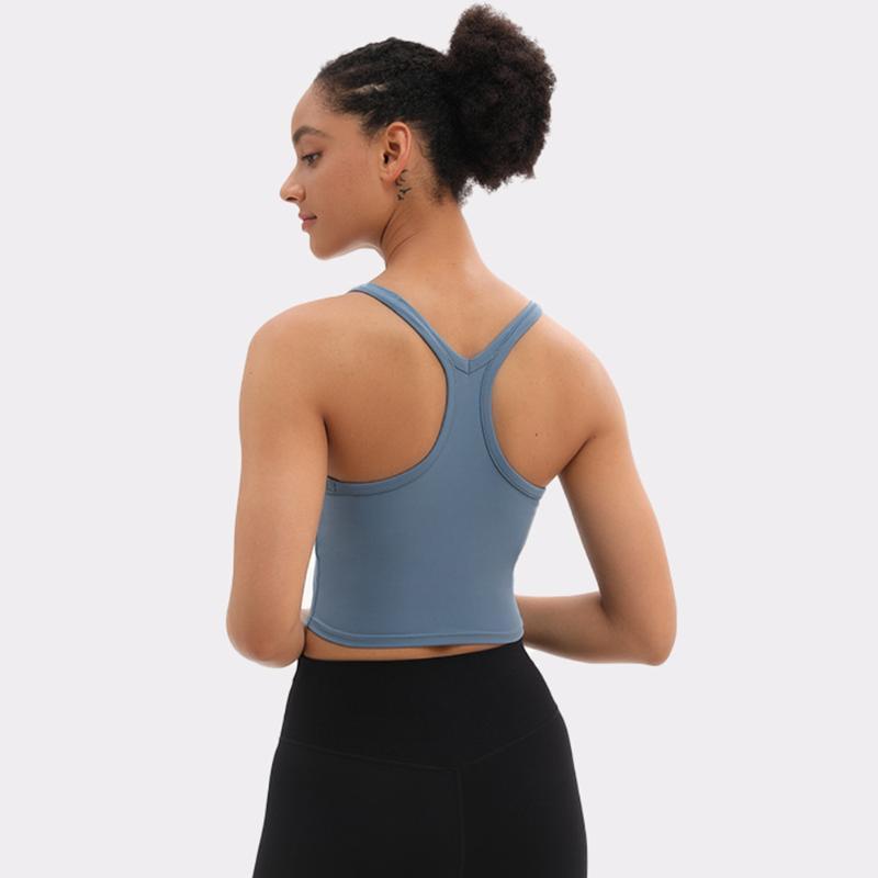 Women Tank Top Sports Bra Padded High Impact Backless Sport Push Up Bra Fitness Workout Crop Top Yoga Wear1, Blue
Women Tank Top Sports Bra Padded High Impact Backless Sport Push Up Bra Fitness Workout Crop Top Yoga Wear1, Blue