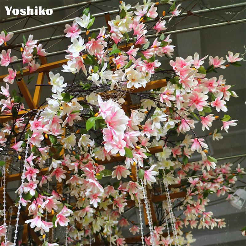New 88cm silk flower azaleas magnolia artificial flowers bouquet 11 heads For Wedding Home diy vintage Decoration fake flowers1, Blue
New 88cm silk flower azaleas magnolia artificial flowers bouquet 11 heads For Wedding Home diy vintage Decoration fake flowers1, Blue