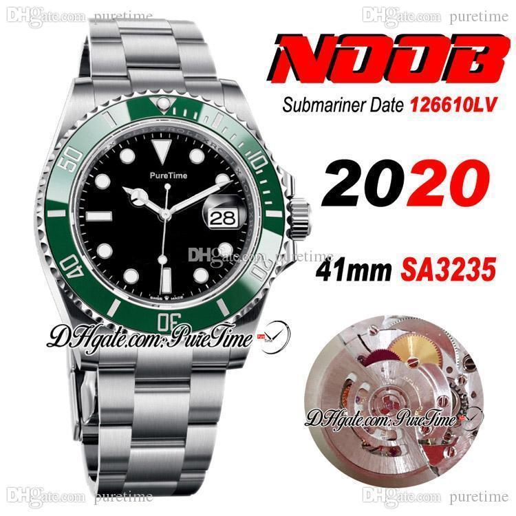 2020 Top N V11 41mm SA3235 Automatic Green Ceramics Bezel Black Dial Mens Watch Blue Luminous 904L Steel Case And and Bracelet Puretime, Tag
2020 Top N V11 41mm SA3235 Automatic Green Ceramics Bezel Black Dial Mens Watch Blue Luminous 904L Steel Case And and Bracelet Puretime, Tag