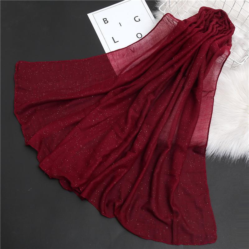 Plain Bubble Cotton Glitter Hijab Scarf Women Soft Muslim Scarves Shawls Solid Sequin Head Band Wraps 2020 New1
Plain Bubble Cotton Glitter Hijab Scarf Women Soft Muslim Scarves Shawls Solid Sequin Head Band Wraps 2020 New1