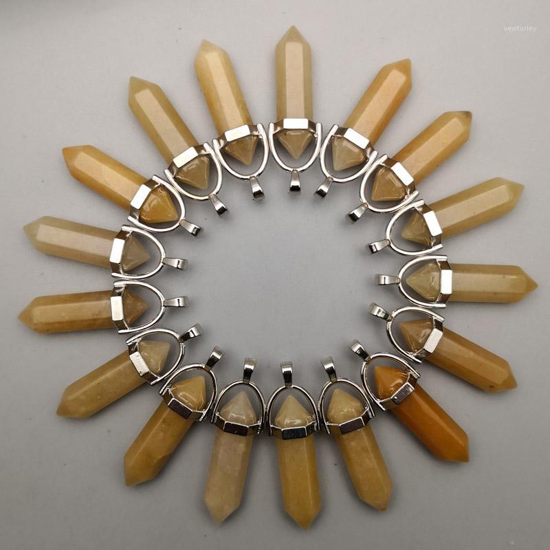 fashion natural stone yellow onyx crystal pillar Pendants & necklaces for making Jewelry charm Point diy trendy pendant 24pc/lot1
fashion natural stone yellow onyx crystal pillar Pendants & necklaces for making Jewelry charm Point diy trendy pendant 24pc/lot1