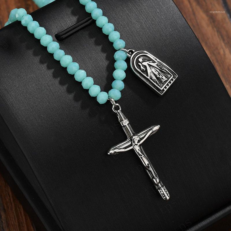Stainless Steel Religious Necklace Jewelry Simple Fashion Cross Necklace for Women Notre Dame Pendant Beaded Ladies1
Stainless Steel Religious Necklace Jewelry Simple Fashion Cross Necklace for Women Notre Dame Pendant Beaded Ladies1