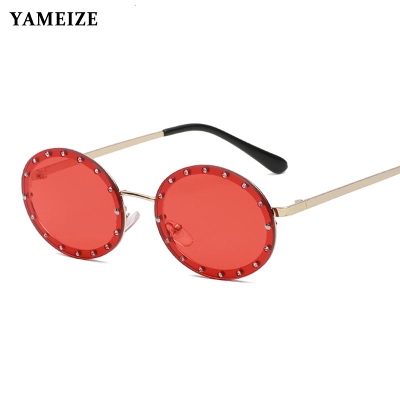 Sunglasses YAMEIZE Rimless Oval Sungalsses Women Steampunk Vintage Sun Glasses Female Metal Frame Rivet Round Eyeglasses Driving Oculos
Sunglasses YAMEIZE Rimless Oval Sungalsses Women Steampunk Vintage Sun Glasses Female Metal Frame Rivet Round Eyeglasses Driving Oculos