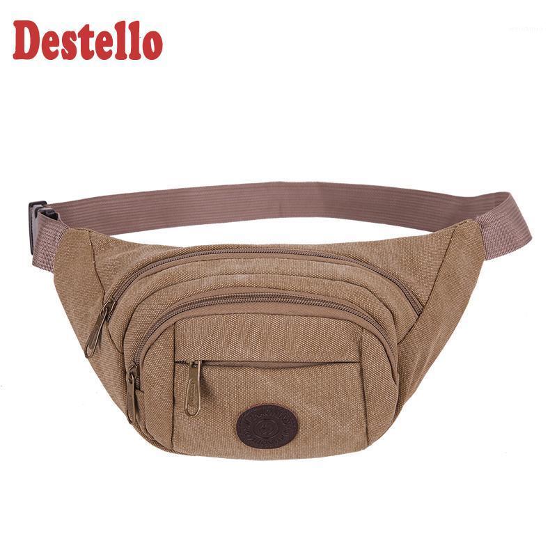 Canvas chest bag Fashion Solid waist pack with adjustable strap light weight waterproof barrel shaped fanny pack men waist bags1, Brown
Canvas chest bag Fashion Solid waist pack with adjustable strap light weight waterproof barrel shaped fanny pack men waist bags1, Brown