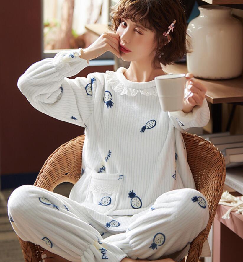 2021 New Hot Autumn Feminine Pyjamas Define Long Sleeve Flannel for Woman Handsome Animal Pajamas Homewear WDD2, Color 8
2021 New Hot Autumn Feminine Pyjamas Define Long Sleeve Flannel for Woman Handsome Animal Pajamas Homewear WDD2, Color 8