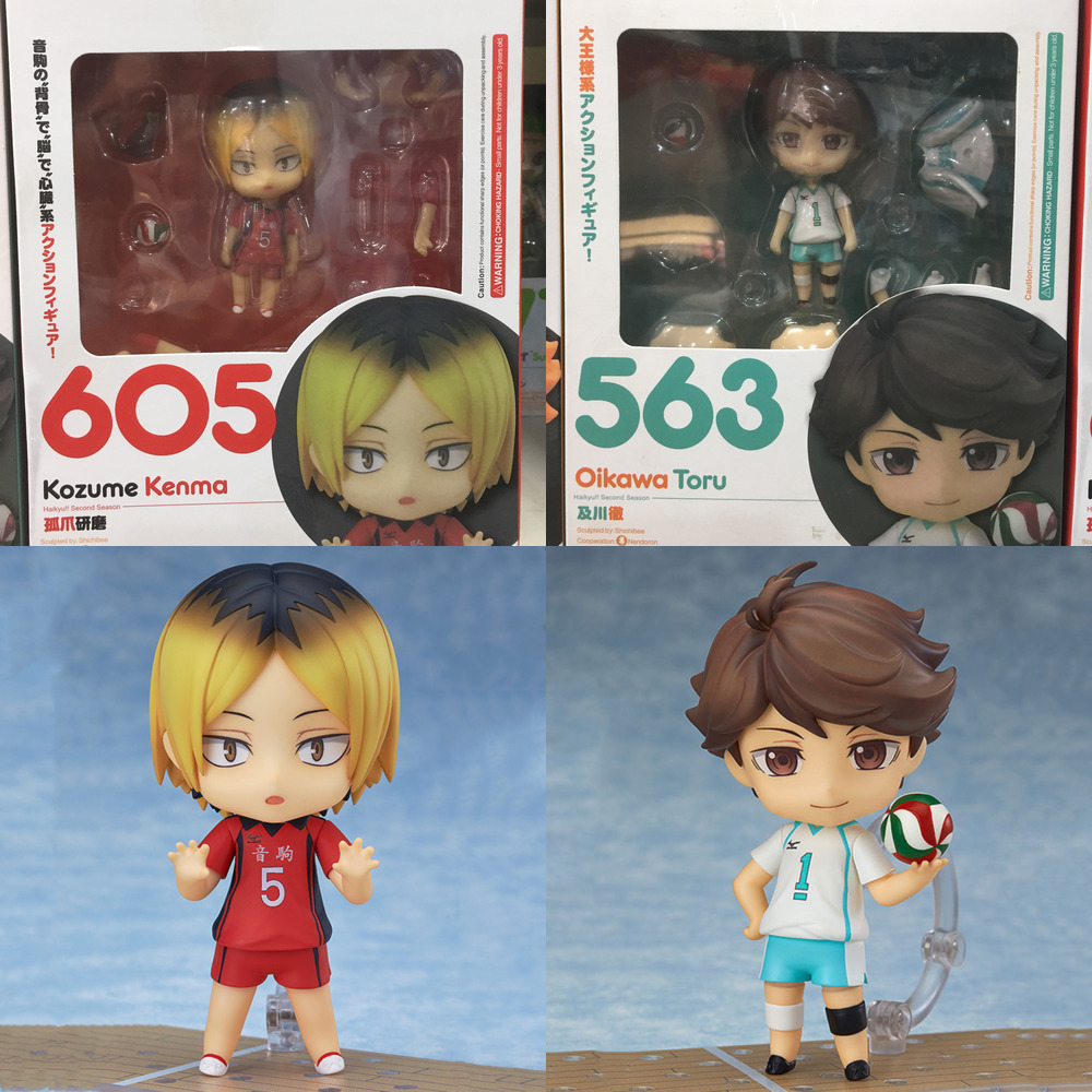 Haikyu Anime Figures Hinata Shoyo #461 Kageyama Tobio #489 Oikawa Tooru #563 Kozume Kenma #605 Action Figma Cute Toys Sport Doll Y1130, 605 no retail box
Haikyu Anime Figures Hinata Shoyo #461 Kageyama Tobio #489 Oikawa Tooru #563 Kozume Kenma #605 Action Figma Cute Toys Sport Doll Y1130, 605 no retail box