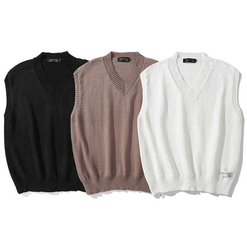2021 New Sleeveless Male Sweater Autumn Color High Quality Brown Jacket Black Man Mg1u
2021 New Sleeveless Male Sweater Autumn Color High Quality Brown Jacket Black Man Mg1u