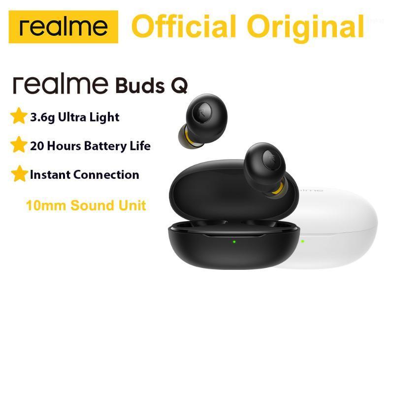 realme Buds Q TWS Earphones Ture Wireless Bluetooth 5.0 Open-up Auto Connection 20h Battery Life Charging Box Ultra Light 3.6g1, White
realme Buds Q TWS Earphones Ture Wireless Bluetooth 5.0 Open-up Auto Connection 20h Battery Life Charging Box Ultra Light 3.6g1, White