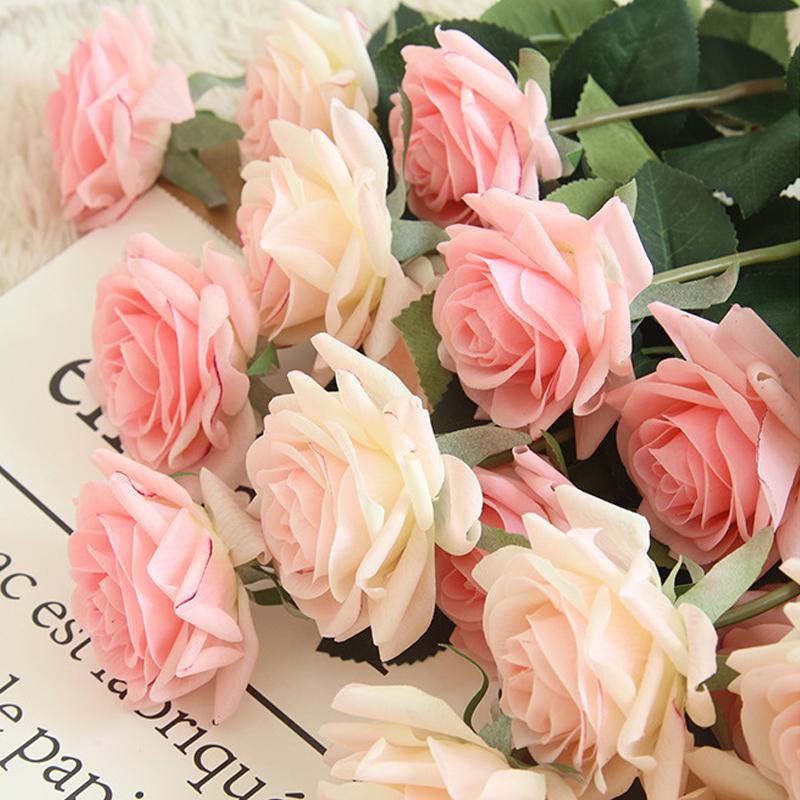 1pc Artificial Flowers Rose Silk Fake Flower Home Decorative Wedding Party Decoration flores artificiales para decoracion hogar, White
1pc Artificial Flowers Rose Silk Fake Flower Home Decorative Wedding Party Decoration flores artificiales para decoracion hogar, White