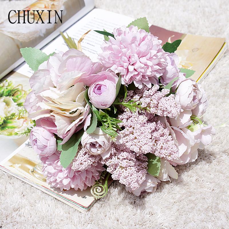 Bridal bouquet artificial flower hand hydrangea vanilla small bouquet fake flower wedding decoration home desktop DIY decor, Blue
Bridal bouquet artificial flower hand hydrangea vanilla small bouquet fake flower wedding decoration home desktop DIY decor, Blue