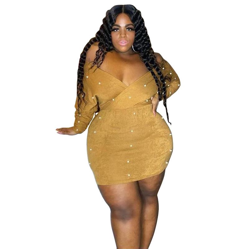 Casual Dresses Plus Size Clothing For Women Party Sexy Bodycon Dress High Waist Long Sleeve Winter Velour Wholesale Drop, Black;gray
Casual Dresses Plus Size Clothing For Women Party Sexy Bodycon Dress High Waist Long Sleeve Winter Velour Wholesale Drop, Black;gray