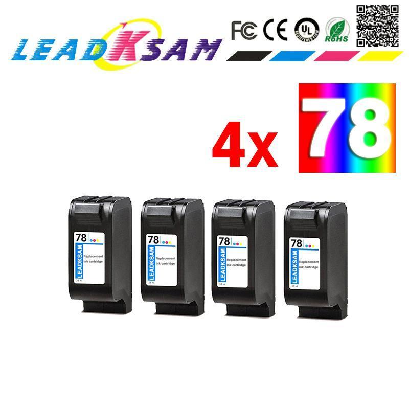 4x replacement Ink Cartridge compatible for 78 Color for 78xl 1180c 1220c 1280 1600c 6122 Printer1
4x replacement Ink Cartridge compatible for 78 Color for 78xl 1180c 1220c 1280 1600c 6122 Printer1