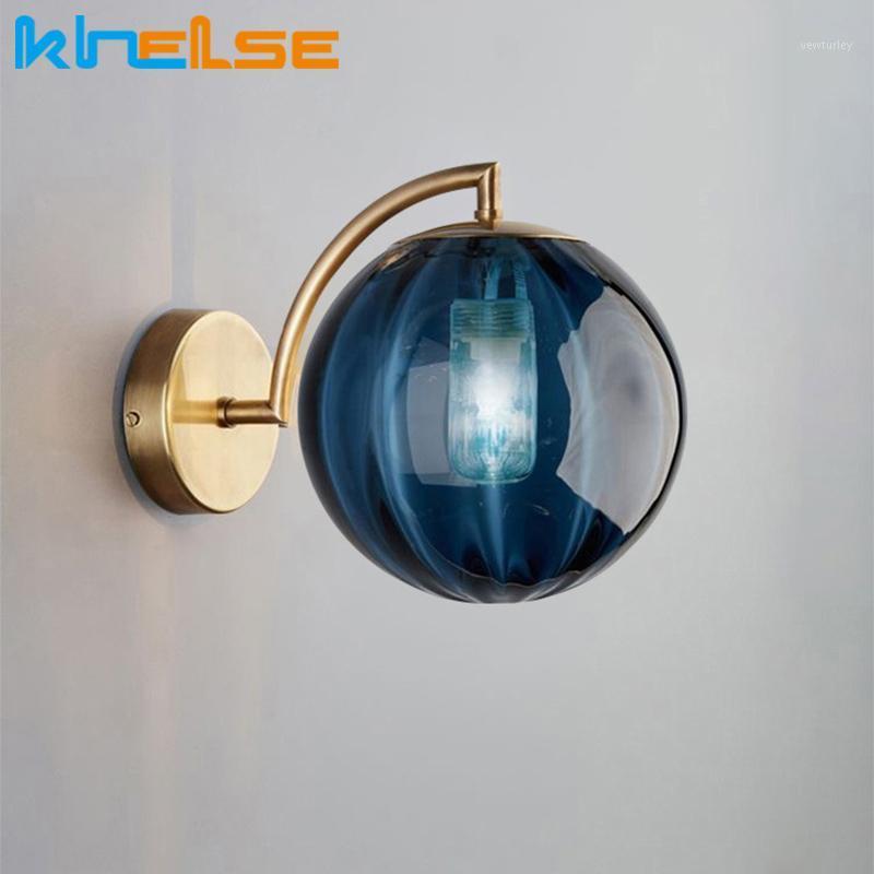 Modern Style G9 LED Wall Lamps Nordic Glass Ball Wall Lights For Passage Corridor Bedroom Bedside Lamp Sconces 220V1
Modern Style G9 LED Wall Lamps Nordic Glass Ball Wall Lights For Passage Corridor Bedroom Bedside Lamp Sconces 220V1